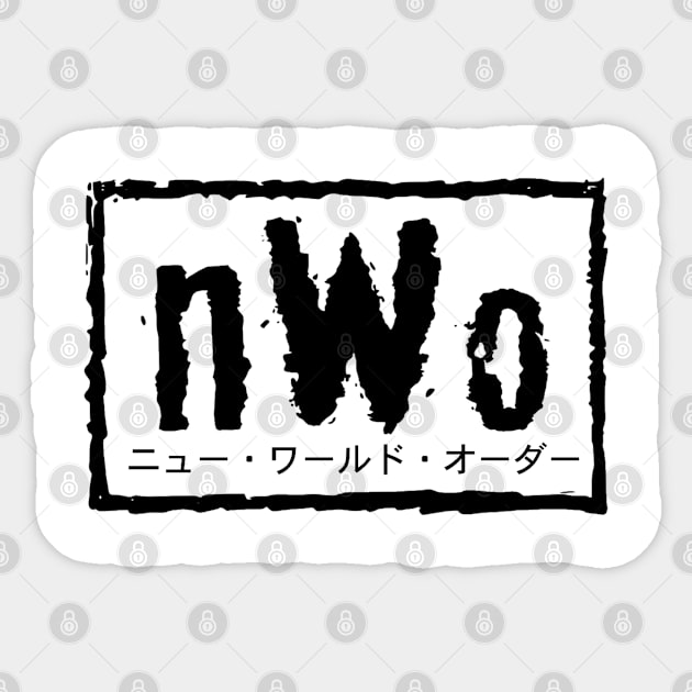 nWo Japan Sticker by Shane-O Mac's Closet